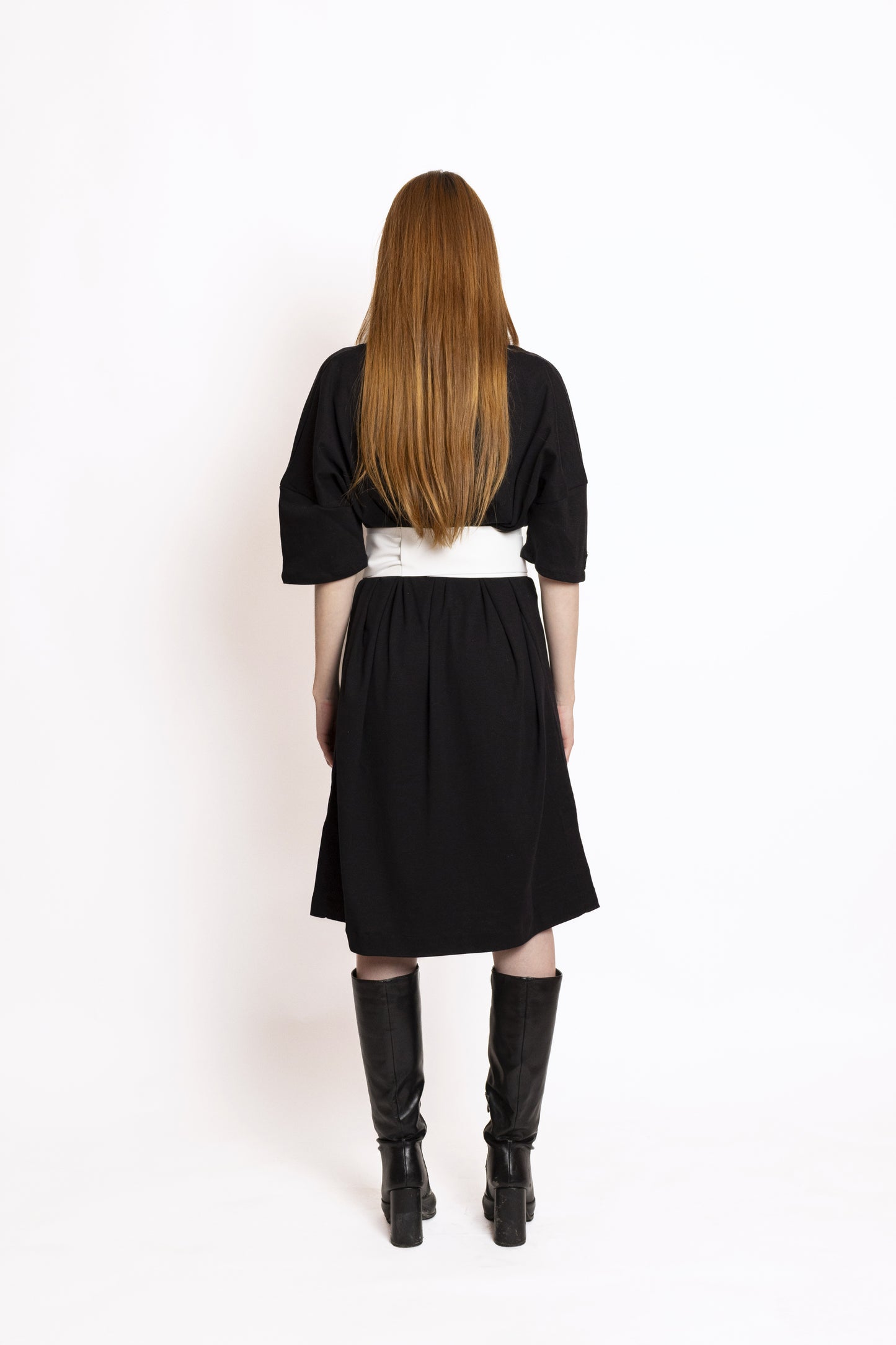 Oversize Tee Dress Black