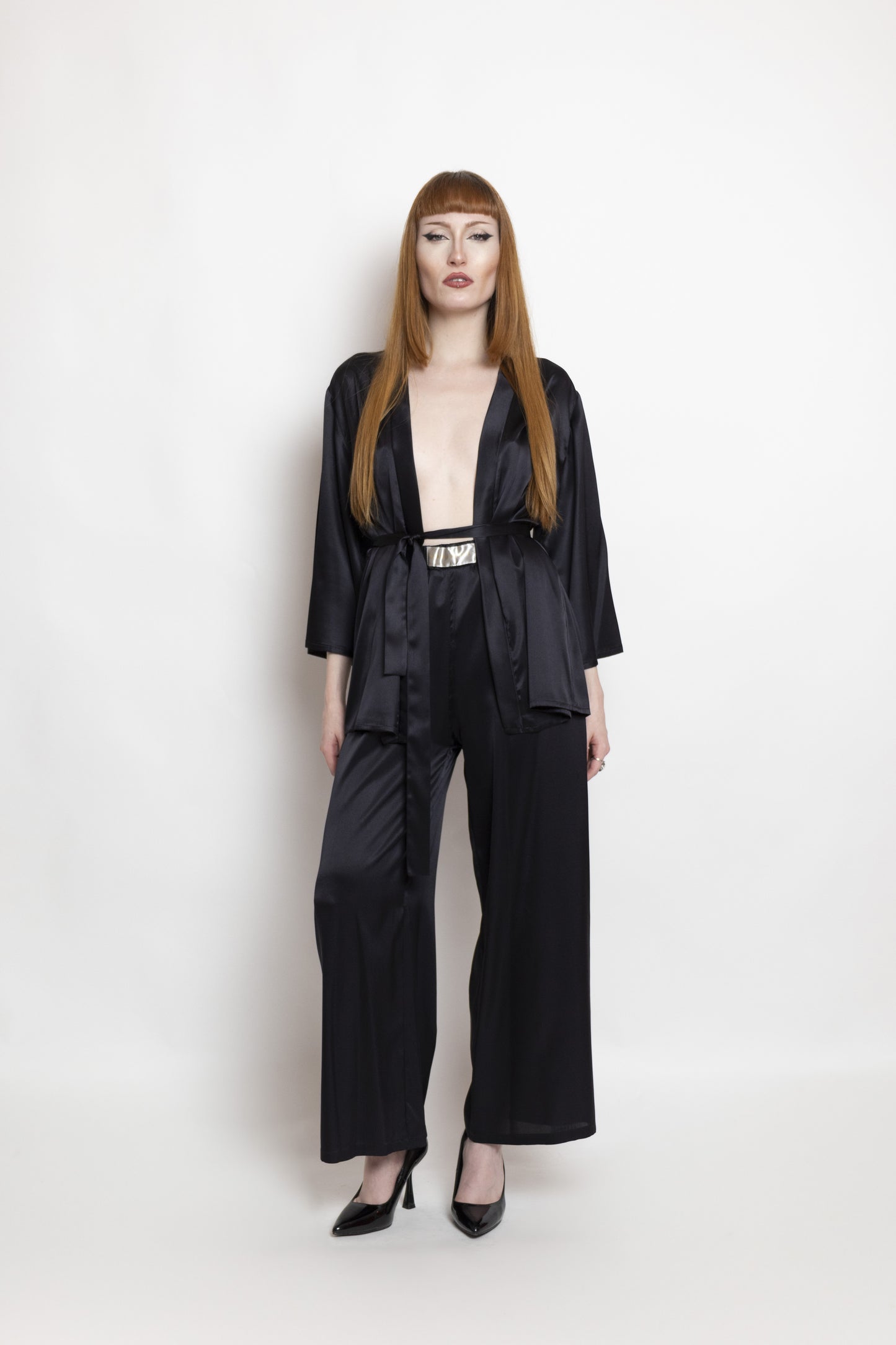 Geisha Kimono Black