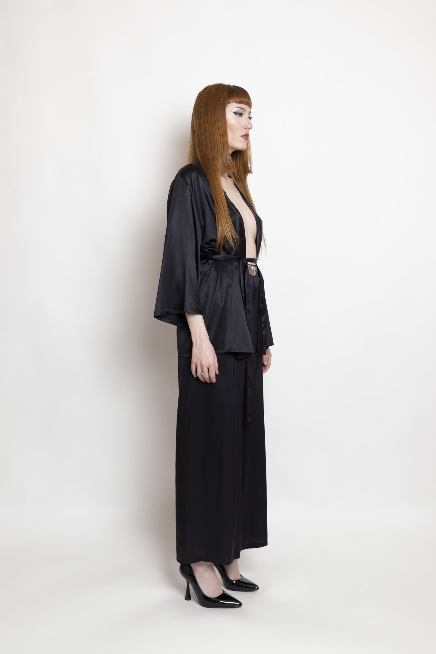 Geisha Kimono Black