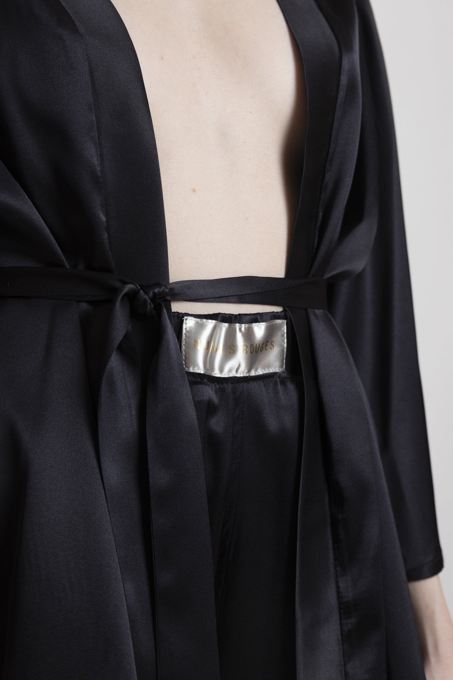 Geisha Kimono Black