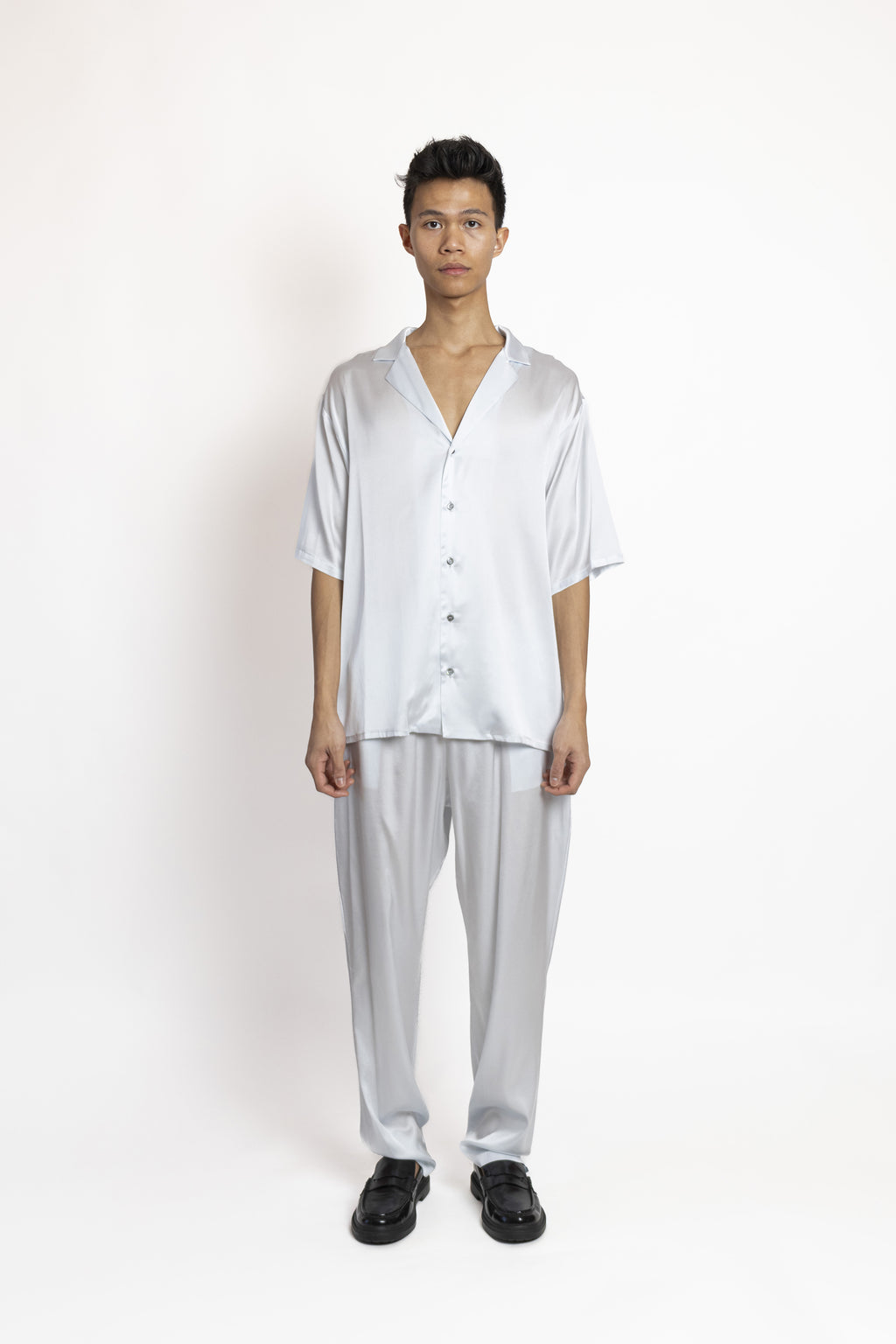 Bowling Shirt Ice Grey