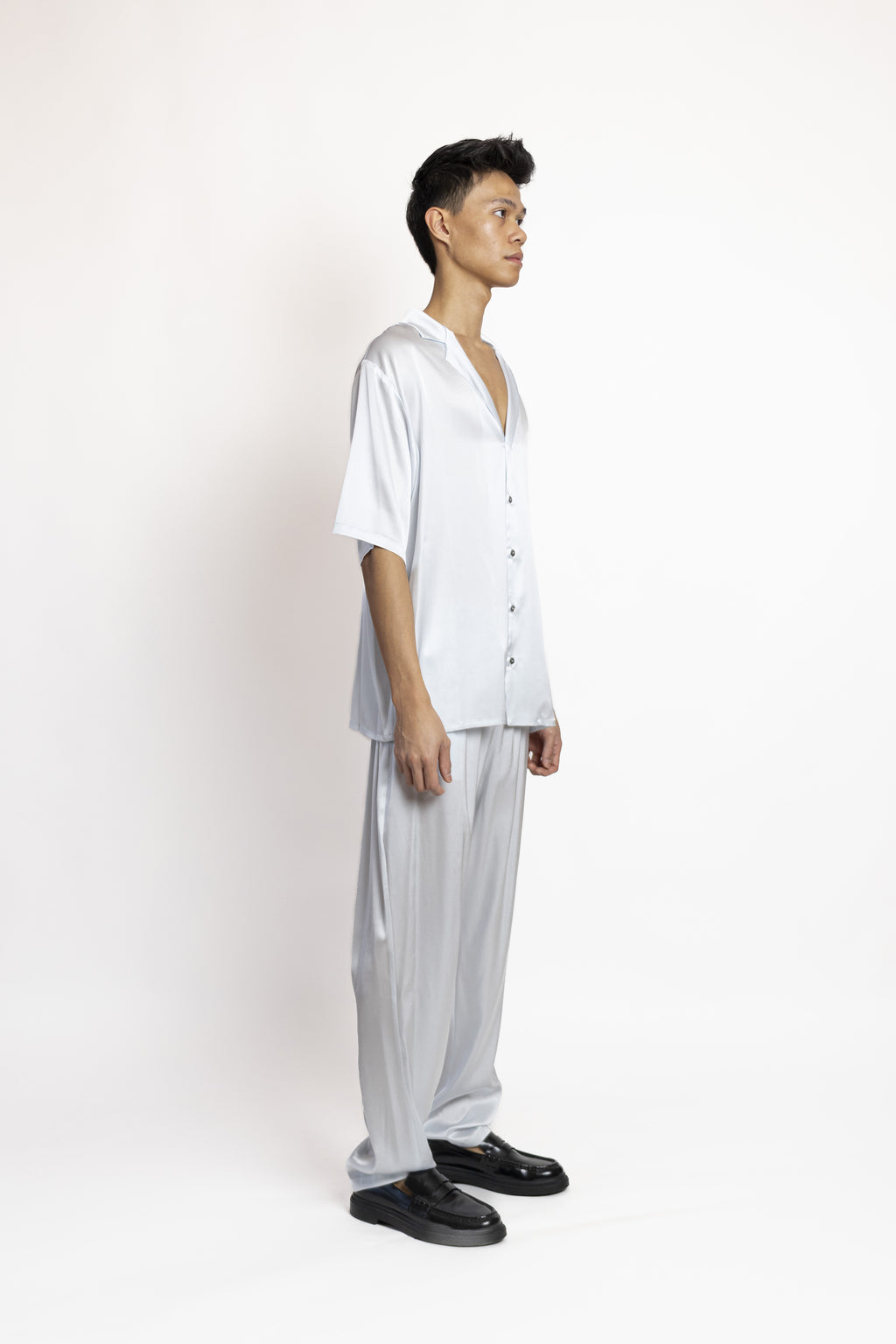 Bowling Shirt Ice Grey