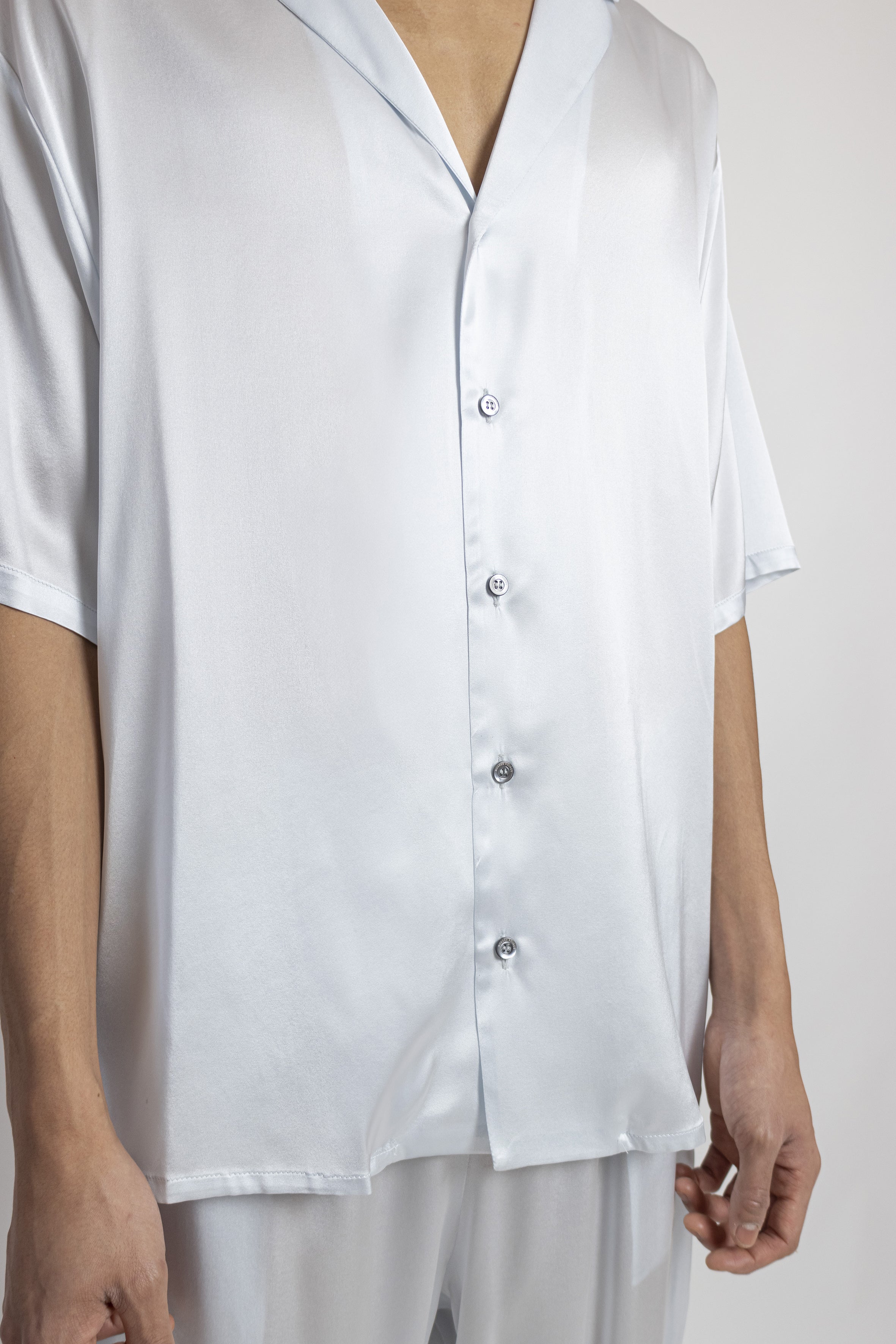 Bowling Shirt Ice Grey