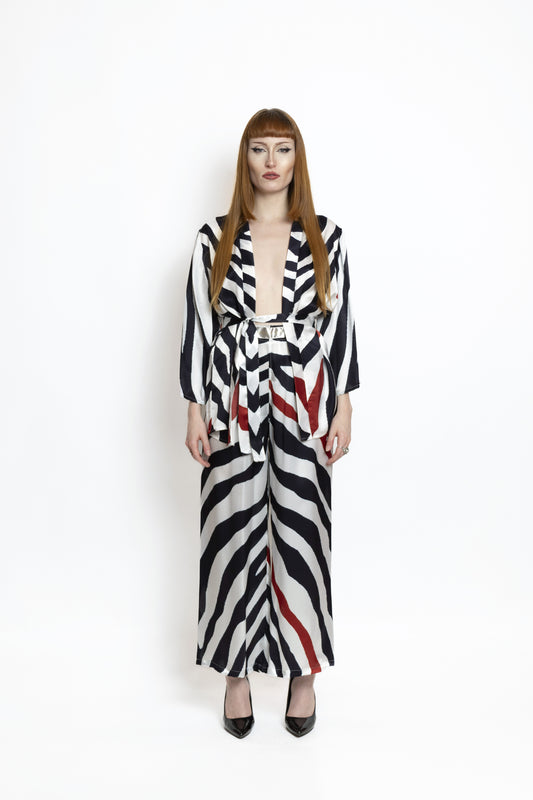 Geisha Kimono Zebra