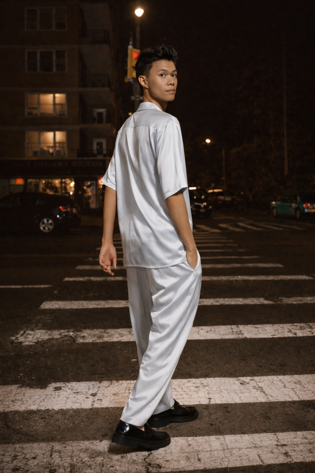 Bowling Shirt Ice Grey